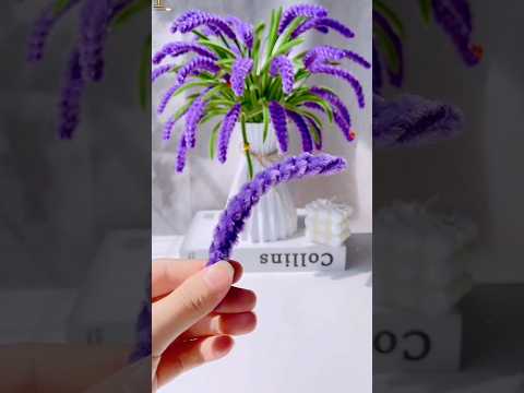 Purple rice tutorial #handmade#diy #gift #diyflower #craft  #giftideas #flowers #diygift #craftideas