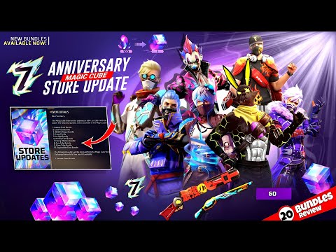 7th Anniversary Special New Magic Cube Bundle 😮💥| Free Fire New Event | Ff New Event | New Event Ff