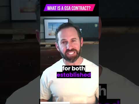 What is a GSA Contract? #short