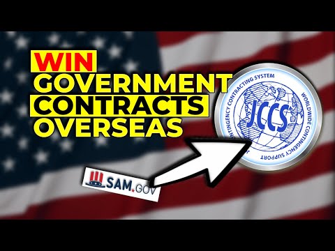 WIN Government Contracts Overseas! Register on JCCS