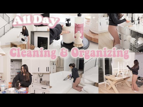 ✨NEW✨ All Day Clean With Me! Deep CLEAN & ORGANIZING Motivation 2022