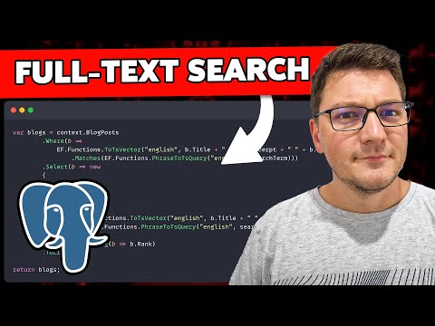 Full Text Search in .NET With PostgreSQL and EF Core