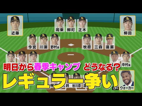 球春到来！春季キャンプで超絶レギュラー争いへ【シリスポ！ホークスこぼれ話】