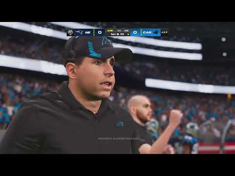 Patriots vs Panthers Madden 24 PS5 Gameplay - MUNDO GAMER BRASIL