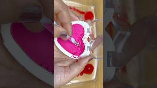 Satisfying Makeup Slime Colouring #slime #asmr #makeup #shorts