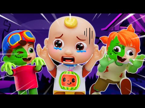 A Zombie Is Coming Song | Safety Tips for Kids | CoComelon Nursery Rhymes & Kids Songs