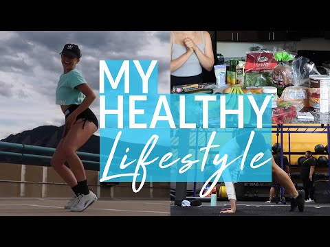 A healthy day in the life: grocery haul, gym, and a good shuffle cardio sesh