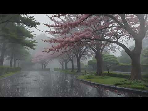 Calming Rain Sounds for Restful Sleep and Stress Relief: Peaceful Nature Ambiance