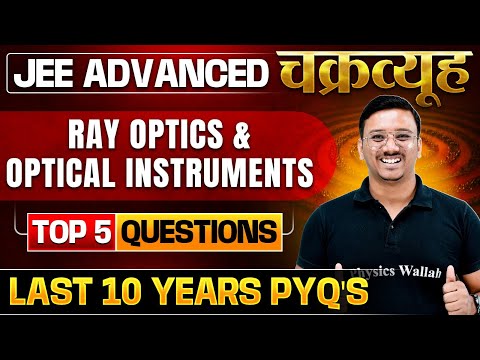 Ray Optics and Optical Instruments: Toughest PYQs for IIT-JEE ADVANCED 2025 | Chakravyuh Series 🔥