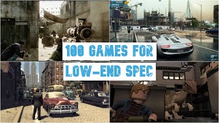 Top 100 Games For Low-End PC | Potato & Low-End Games