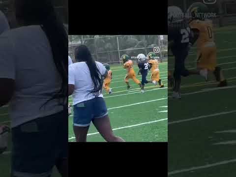 His first ever run is a TOUCHDOWN, WOW !!  #nfl #football