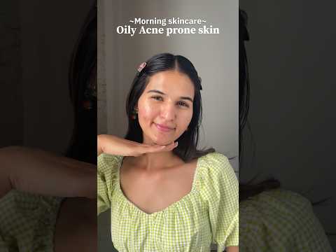 My non-sponsored morning skincare😍||Swati Rathi #acneproneskin #skincare #viral #shorts #acne