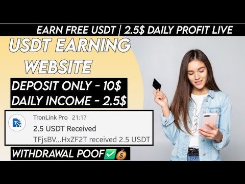 The latest permanent mining website in 2024 | How to make money easily | Free level airdrop to make