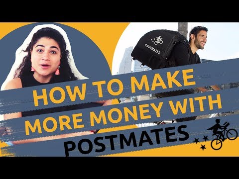 TIPS TO MAKE MORE MONEY WITH POSTMATES 📦 | AppJobs.com