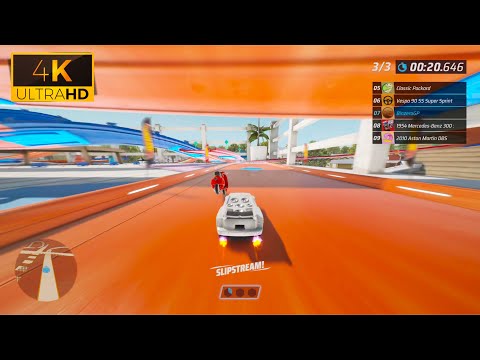 HotWheels Unleashed 2 TurboCharged - Bassline - Quick Race - GO!!!! [4K UHD] [Binzera Gameplays]