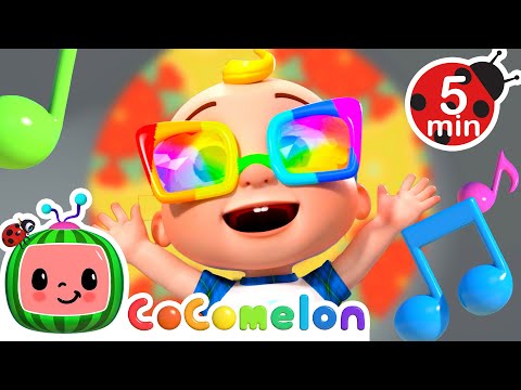 🌈 Color Kaleidoscope: A Rainbow of Fun! 🎨 BEST OF COCOMELON! | Sing Along With Me! | Kids Songs