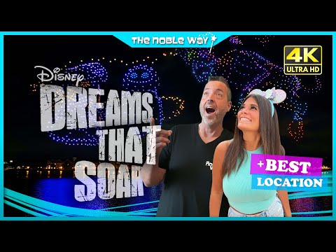 Disney Dreams That Soar FULL SHOW In 4K | Opening Night Disney Springs Drone Show 2024