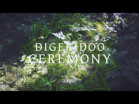 Didgeridoo live Healing Ceremony with Shaman Drum & Djembe - Crown Chakra Meditation