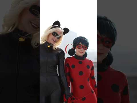 Just two ordinary people with ordinary lives 🤫🐾🐞 w/ ​⁠@halcybella  #miraculousladybug