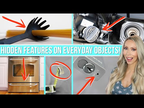 17 HIDDEN FEATURES ON EVERYDAY OBJECTS THAT WILL BLOW YOUR MIND 2!