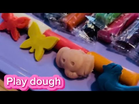 🟢  MAKING PLAY DOUGH DESIGNS | ASMR