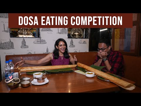 Who Finished The Dosa First? Dosa Competition With My Foodie Cousin || Infinity Platter || 2022