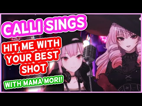 Calliope Mori and Mama Mori - Hit Me With Your Best Shot | Hololive Karaoke [UNARCHIVED]