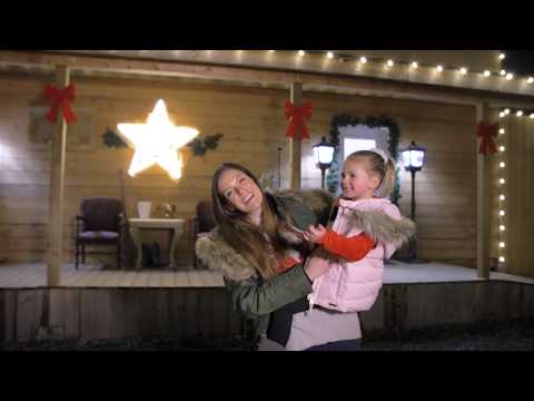 Nathalie Rees and family at Loft Country Christmas | Experience Christmas in the Wild West!