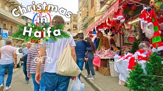 Christmas in Haifa, Festive Tour | Israel 4k