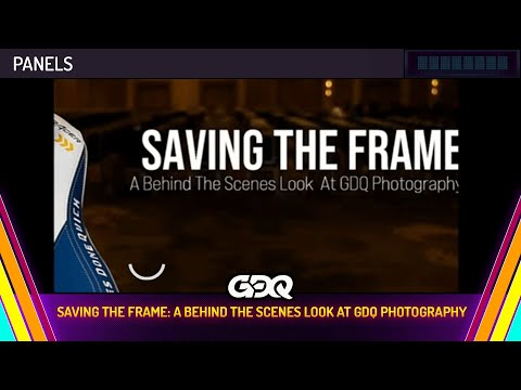 Saving The Frame: A Behind The Scenes Look At GDQ Photography - SGDQ 2024 Panels