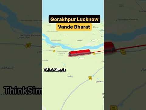 Gorakhpur Lucknow VandeBharat Express #thinksimple #vandebharatexpress