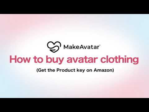 【3DCG Avatar making app】How to buy MakeAvatar clothing ｜MakeAvatar™