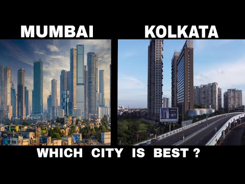 Mumbai v/s Kolkata City || Who is The Best | Comparison Video || Debdut YouTube