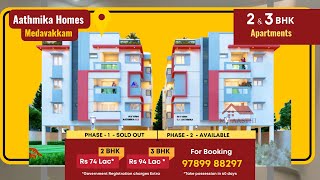 #newlaunching #dreamhomeforsale #medavakkam #spaciousflat #home #readytomove #chennaiflats