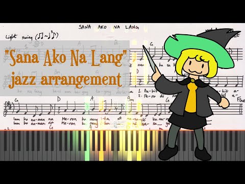 [COVER] Sana Ako Na Lang - jazz instrumental + sheet music