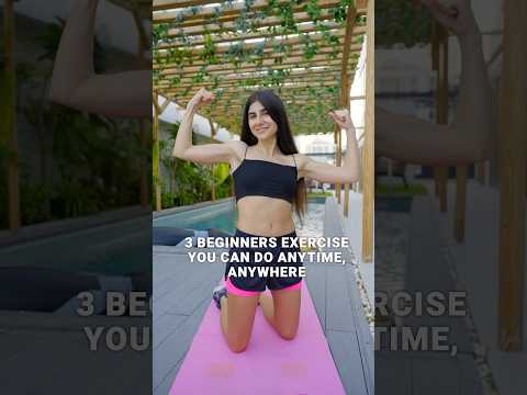 3 beginners exercises for you! #workout #fitness #exercise #health