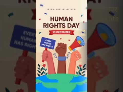 Human Rights Day (मानवाधिकार दिवस)-10 December #importantdays #humanrightsday #10december #ytshorts