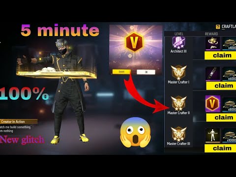 free fire CRAFTLAND mission 🤯 New glitch-para SAMSUNG A3,A5,A6,A7,J2,J5 ...