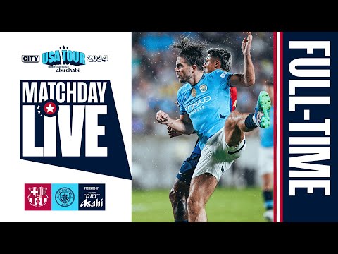 REACTION AS BARCELONA & CITY GO TO PENALTIES | MATCHDAY LIVE | Barcelona 2-2 City | USA Tour