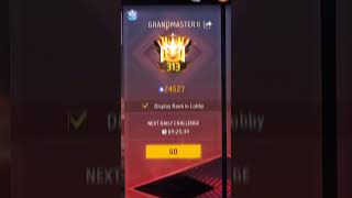 FREE FIRE GRANDMASTER 🔥❤️ GRANDMASTER FRIEND ✌️✌️  #freefire #freefiregrandmasterplayer