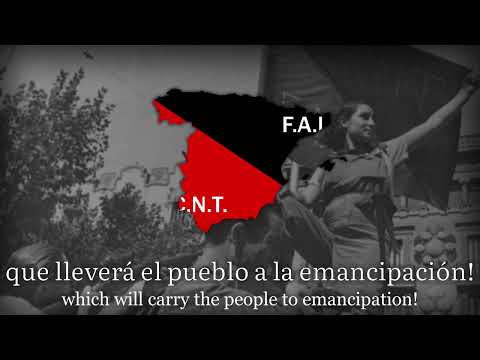 “¡A las barricadas!” Spaniards Anarchist Anthem