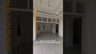 NEW 144 SQ YD EAST FACING SIMPLEX INDEPENDENT HOUSE FOR SALE @HYDERABAD BANDLAGUDA INTERIORS PART 01