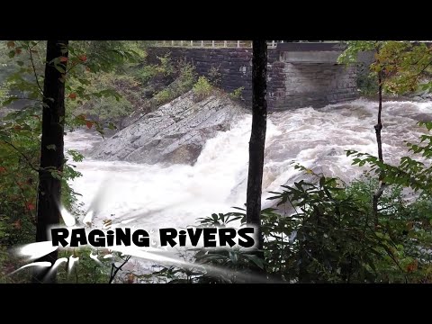 GATLINBURG-RAGING RIVERS.