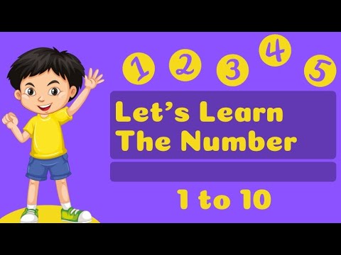 Learn to Count from 1 to 10| Counting 1 to 10| Vounting video for kids