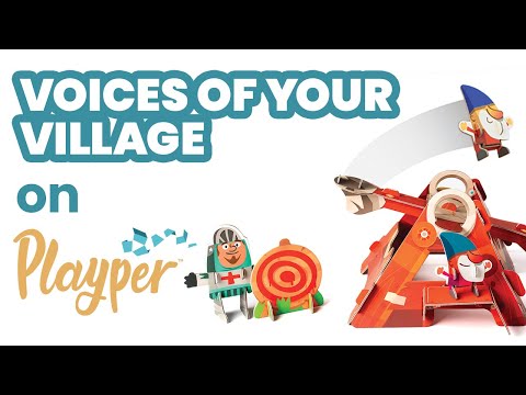 "Voices of Your Village"  on Playper's Curious Kingdom Kids Toys