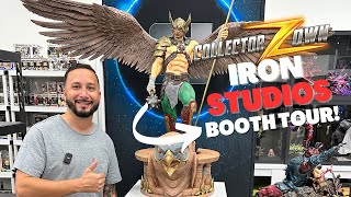 Iron Studios Statue Booth Tour at Collectorszown!