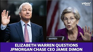 Elizabeth Warren questions JPMorgan Chase CEO Jamie Dimon on potential for Zelle fraud