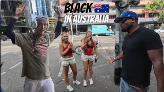 In the streets of Australia as a Black Man