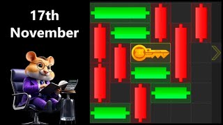 17th November, Hamster Kombat Puzzle Game Today