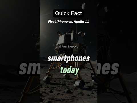 The First iPhone vs. Apollo 11  #history #unknownfacts #shorts